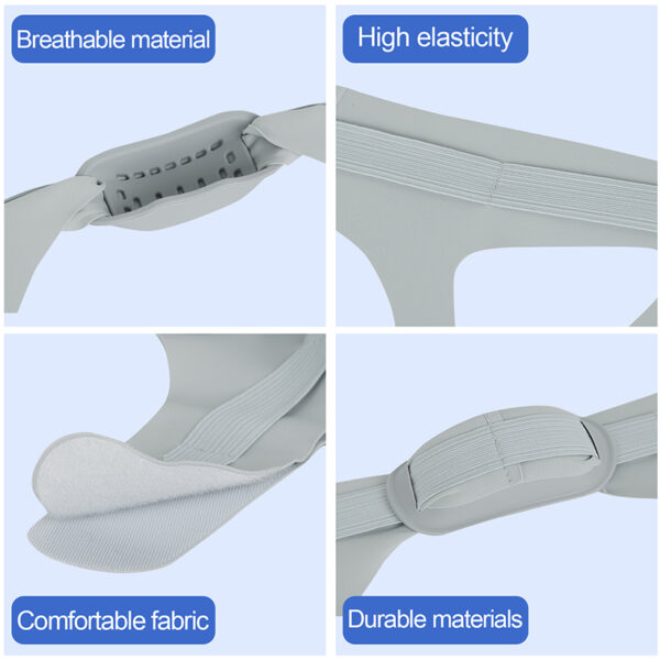 Upgraded Anti Snoring Chin Strap,Chin Strap for CPAP Users Adjustable and Breathable Chin Strap Provide The Effective Snoring Solution to Stop Snoring Sleep Aid Snore Reducing Aid for Woman and Men. - Image 3
