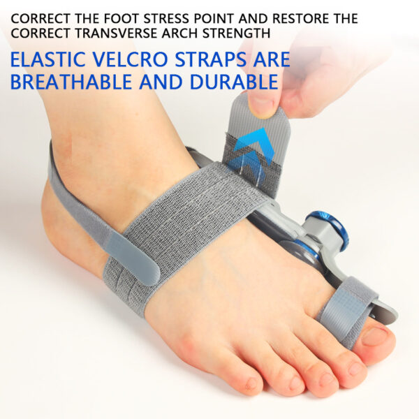 Upgraded Bunion Corrector for Women & Men, Orthopedic Bunions Correction with Non-Slip Big Toe Separators, Adjustable Bunion Splint Suitable for Left/Right Feet Bunion Relief (1PCS) - Image 2